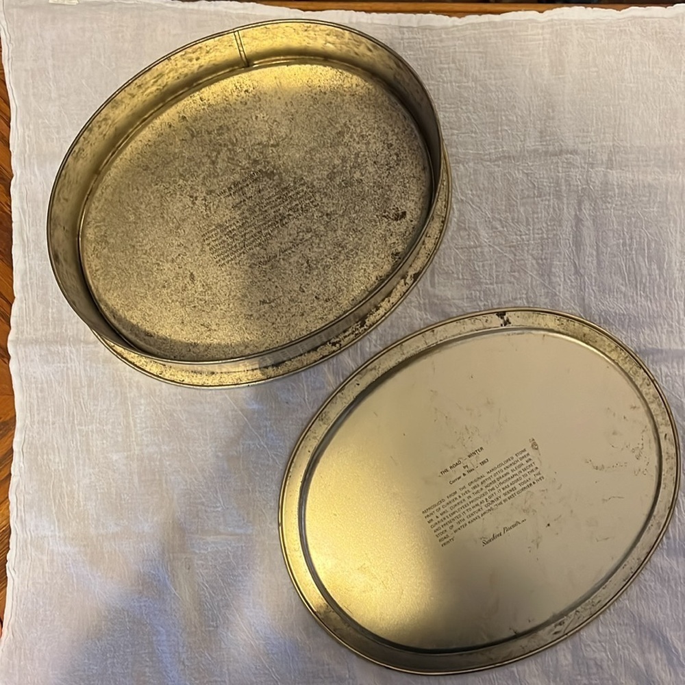 Vintage cookie tin. Sunshine Biscuits - Picture 6 of 8